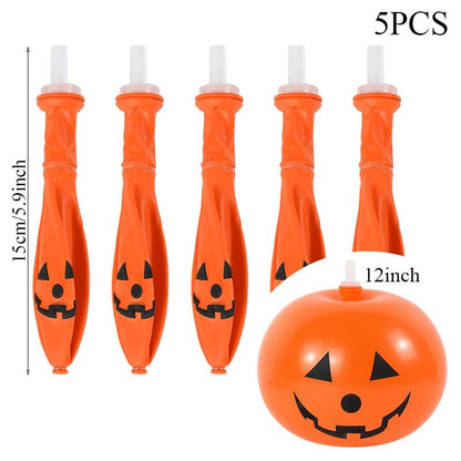 Pumpkin Ghost Halloween Balloons - Halloween - Balloons & Garlands - Scribble Snacks