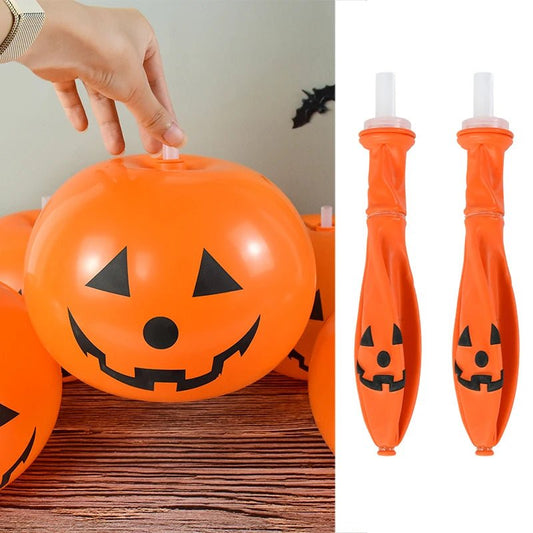 Pumpkin Ghost Halloween Balloons - Halloween - Balloons & Garlands - Scribble Snacks