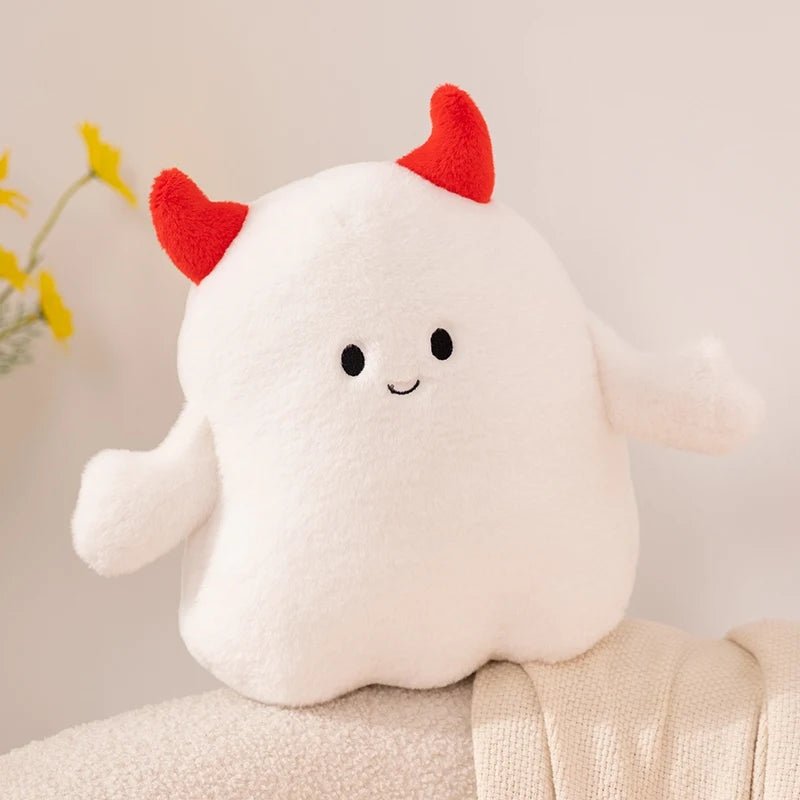 Pumpkin Ghost Plush Toy - Halloween - Plush Toys & Pillows - Scribble Snacks