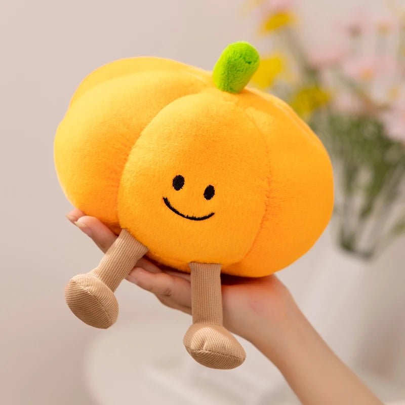 Pumpkin Ghost Plush Toy - Halloween - Plush Toys & Pillows - Scribble Snacks