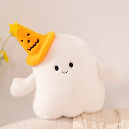 Pumpkin Ghost Plush Toy - Halloween - Plush Toys & Pillows - Scribble Snacks