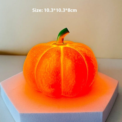 Pumpkin Halloween Decorative Night Light Bedroom Dormitory Creative Bedside Lights Eye Protection Deco Night Lamp - 0 - Scribble Snacks