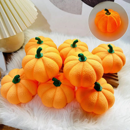 Pumpkin Halloween Decorative Night Light Bedroom Dormitory Creative Bedside Lights Eye Protection Deco Night Lamp - 0 - Scribble Snacks