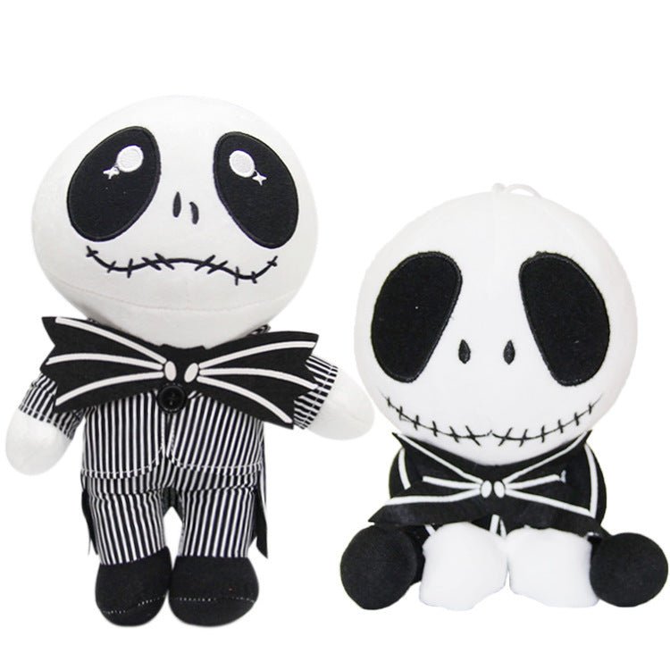 Pumpkin Jack Plush Doll Halloween Skull Doll - 0 - Scribble Snacks