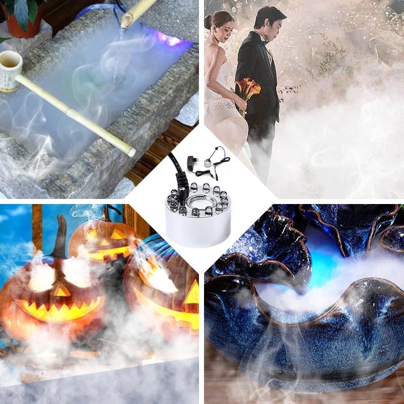 Pumpkin Jam Fog Fountain - Halloween - Floating Fireball Lamps & Candles - Scribble Snacks