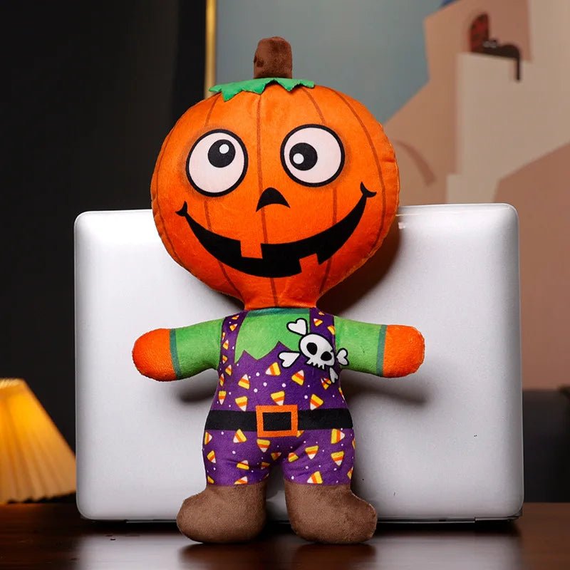 Pumpkin Monster Plush Toy - Halloween - Plush Toys & Pillows - Scribble Snacks