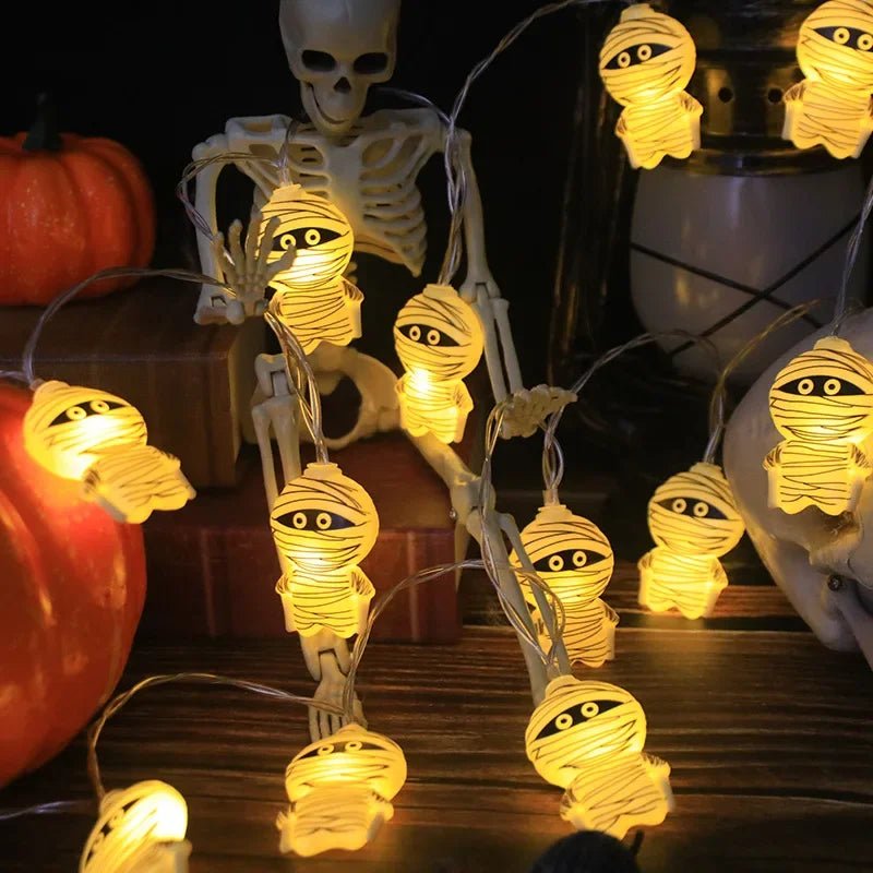 Pumpkin Spider LED Lights - Halloween - LED Lighting & Neon Signs - Scribble Snacks