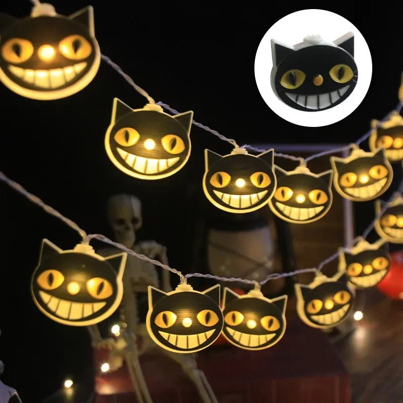 Pumpkin Spider LED Lights - Halloween - LED Lighting & Neon Signs - Scribble Snacks