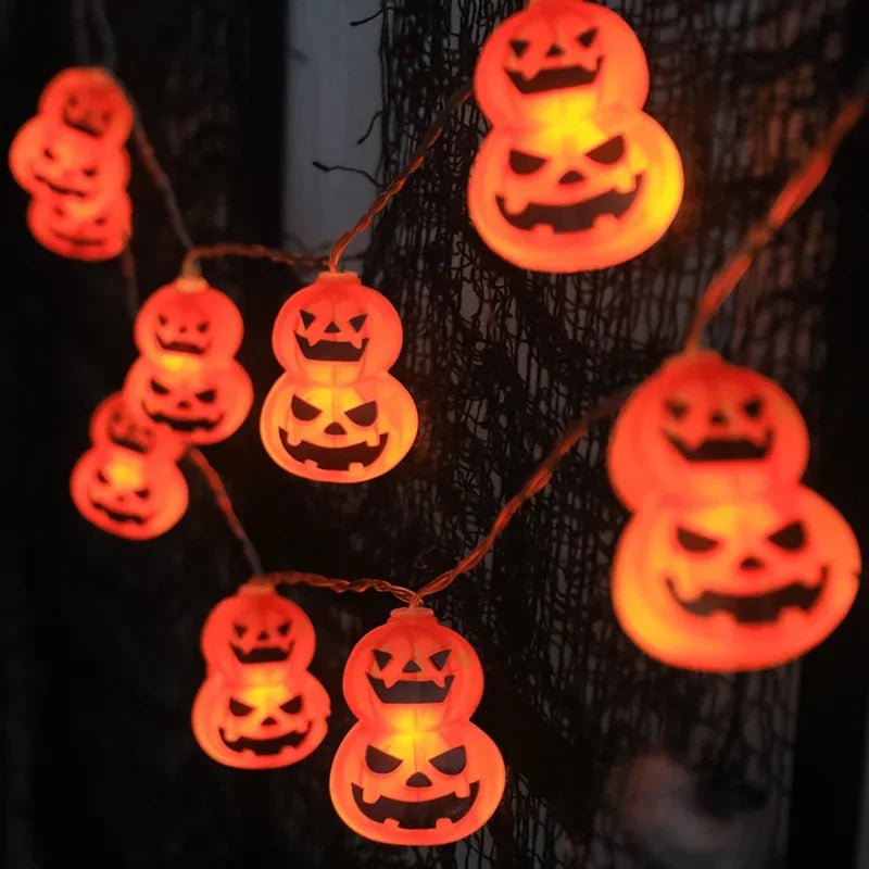 Pumpkin Spider LED Lights - Halloween - LED Lighting & Neon Signs - Scribble Snacks