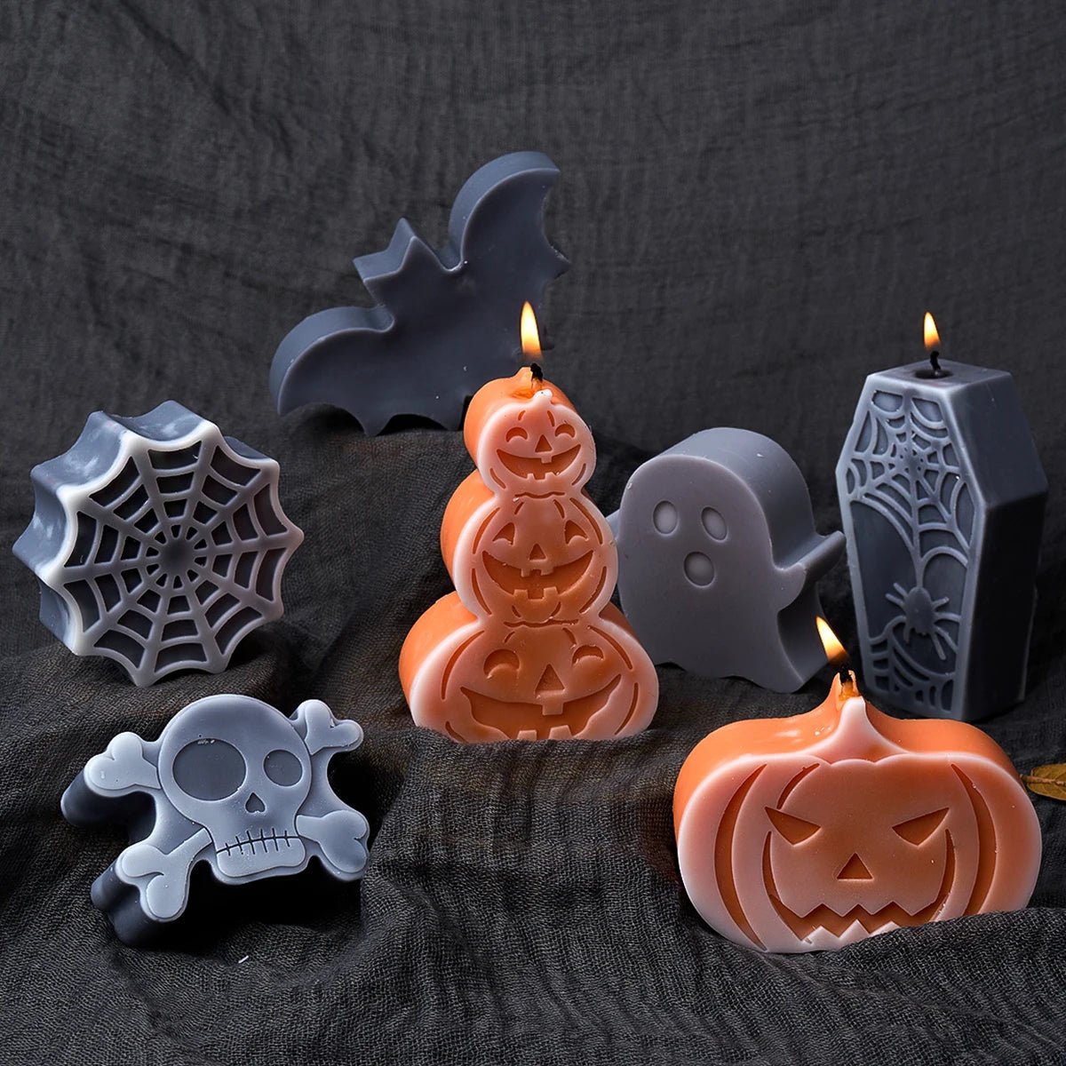 Pumpkin Treats Silicone Mold Pack - Halloween - DIY Crafts & Scrapbooking - Scribble Snacks