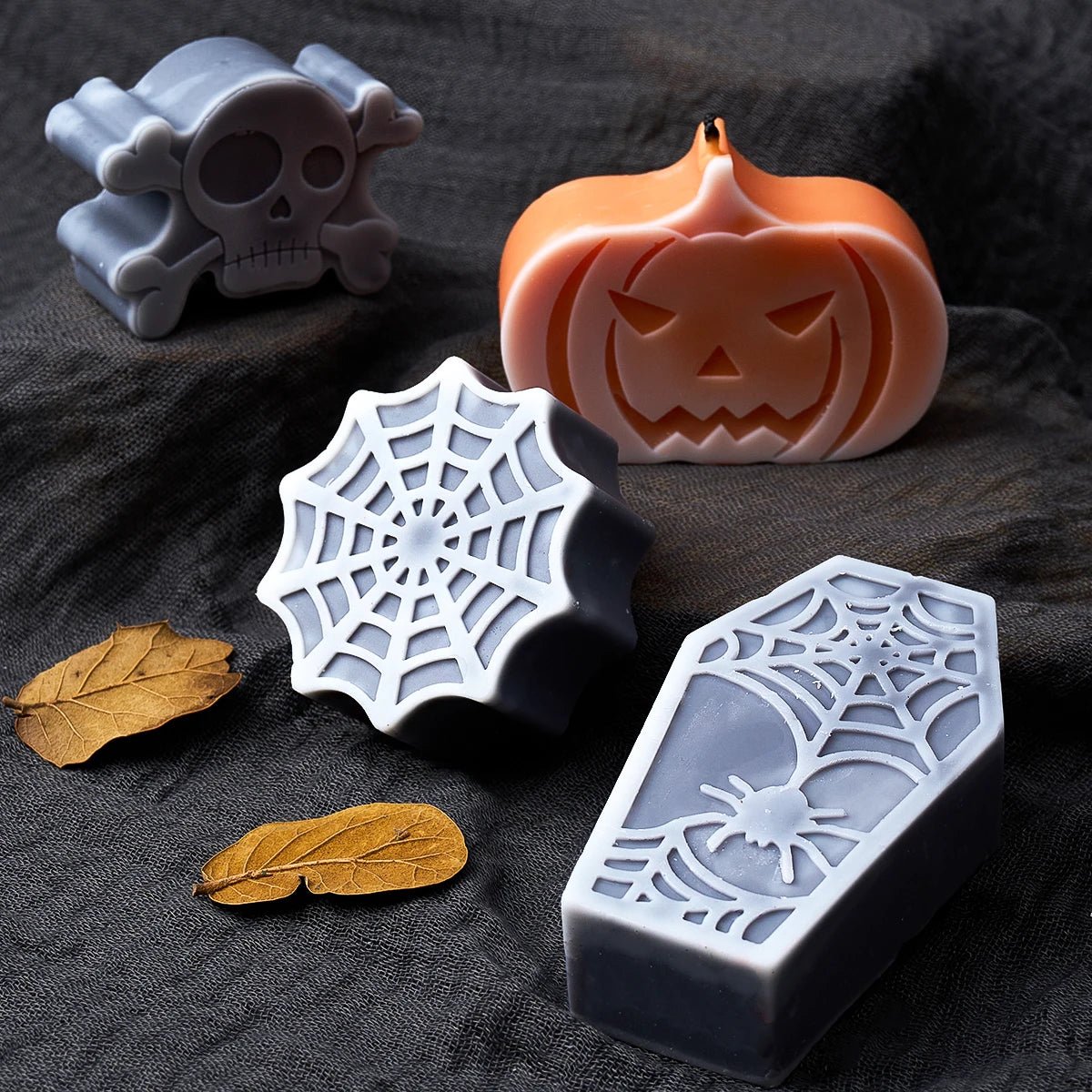 Pumpkin Treats Silicone Mold Pack - Halloween - DIY Crafts & Scrapbooking - Scribble Snacks