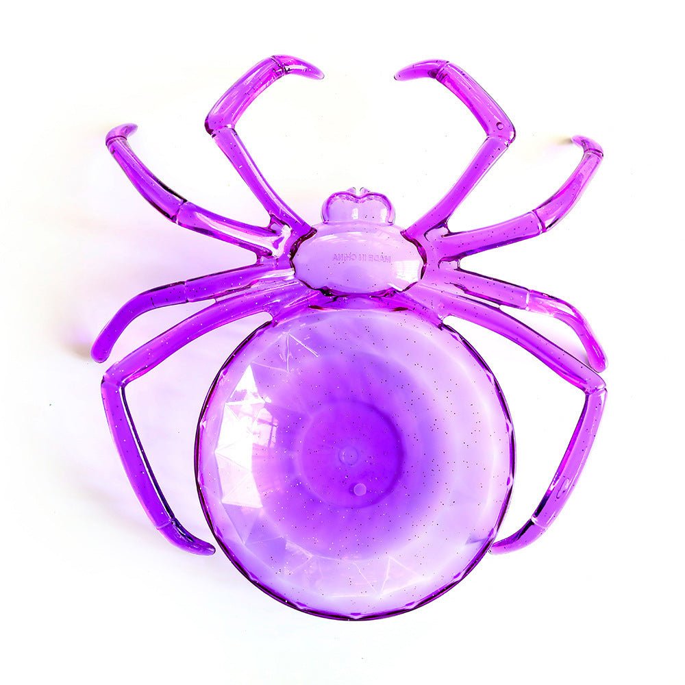 Qingdi Skull Spider Candy Plate Halloween Decorations - 0 - Scribble Snacks