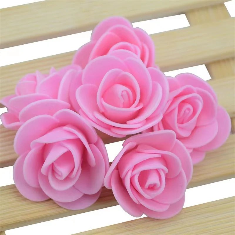 Rose Confetti Craft Heads - Sculptures & Tables - Scribble Snacks