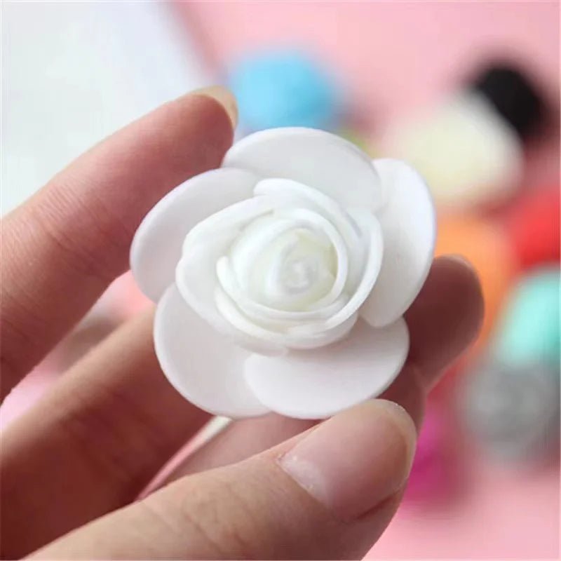 Rose Confetti Craft Heads - Sculptures & Tables - Scribble Snacks