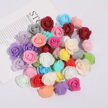 Rose Confetti Craft Heads - Sculptures & Tables - Scribble Snacks