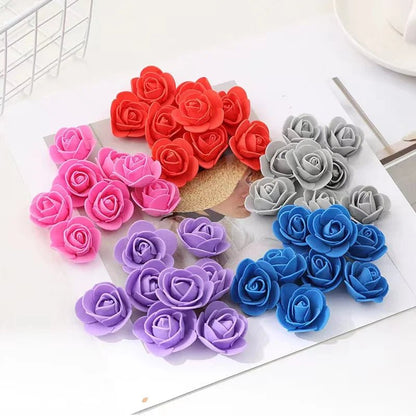 Rose Confetti Craft Heads - Sculptures & Tables - Scribble Snacks