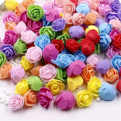 Rose Confetti Craft Heads - Sculptures & Tables - Scribble Snacks