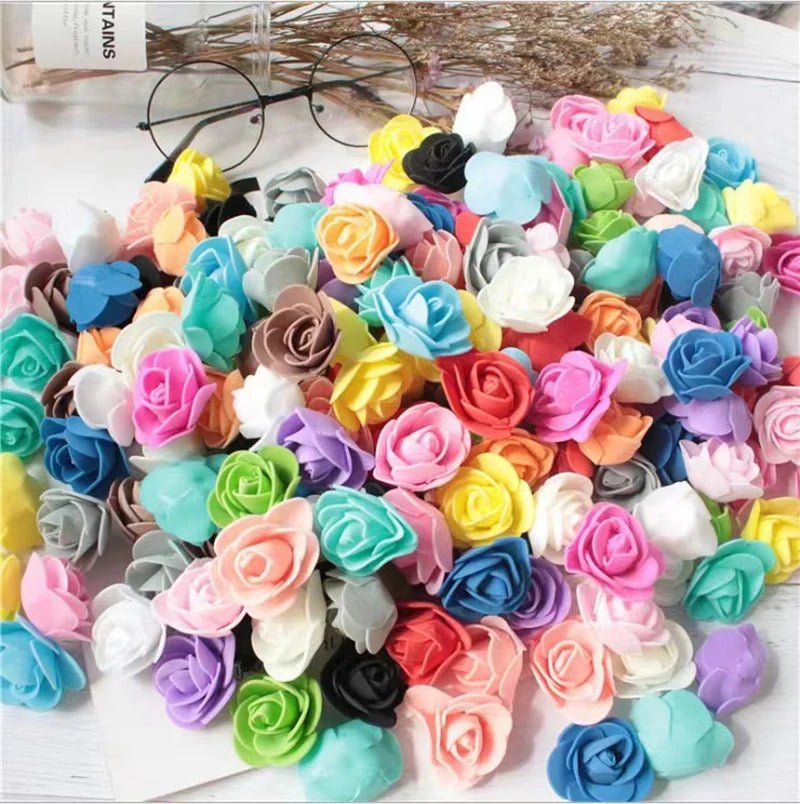 Rose Confetti Craft Heads - Sculptures & Tables - Scribble Snacks