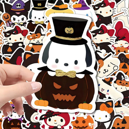 Sanrio Halloween Sticker Set - Halloween - Stickers & Labels (including Scrapbooking, Wall Decals) - Scribble Snacks