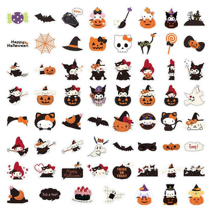 Sanrio Halloween Sticker Set - Halloween - Stickers & Labels (including Scrapbooking, Wall Decals) - Scribble Snacks