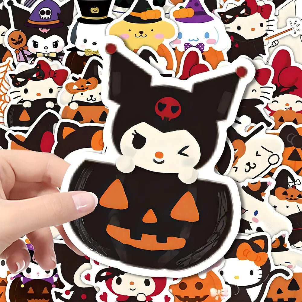 Sanrio Halloween Sticker Set - Halloween - Stickers & Labels (including Scrapbooking, Wall Decals) - Scribble Snacks