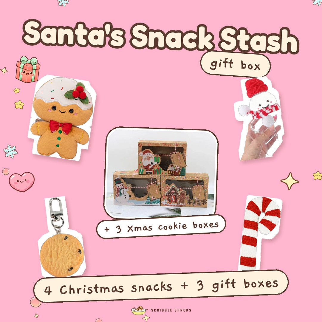 Santa's Snack Stash Gift Box: what's in the box