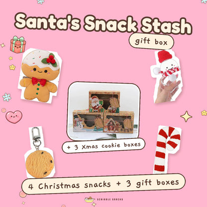 Santa's Snack Stash Gift Box: what's in the box