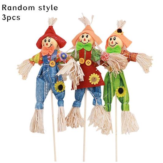 Scarecrow Snack - Style Decorations Set - Halloween - Gnomes & Scarecrow Decorations - Scribble Snacks