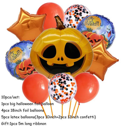 Scary Ghost Witch Balloons - Halloween - Balloons & Garlands - Scribble Snacks