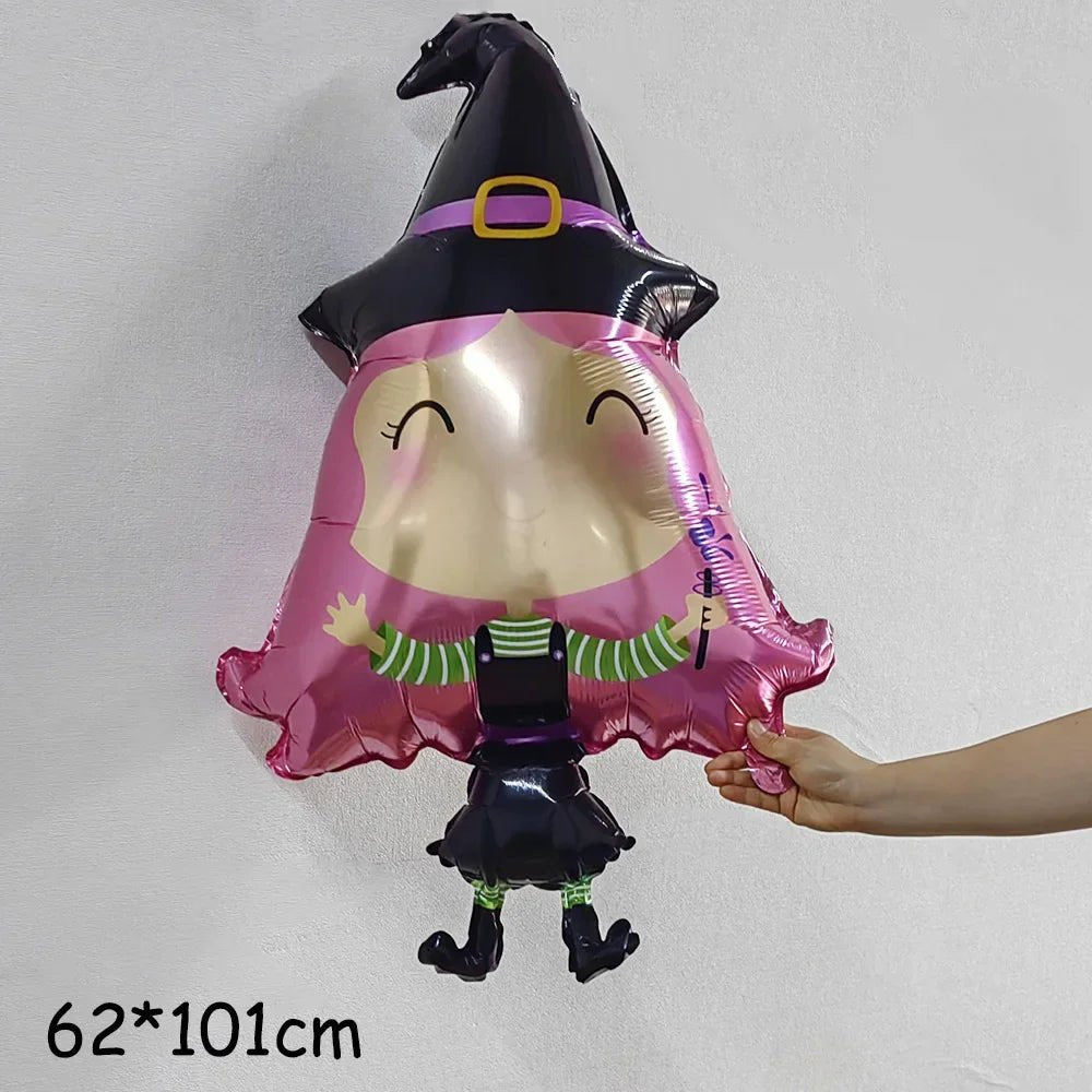 Scary Ghost Witch Balloons - Halloween - Balloons & Garlands - Scribble Snacks