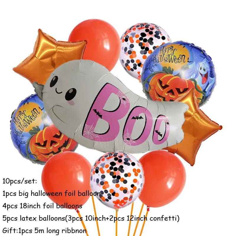 Scary Ghost Witch Balloons - Halloween - Balloons & Garlands - Scribble Snacks