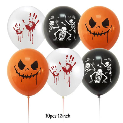 Scary Ghost Witch Balloons - Halloween - Balloons & Garlands - Scribble Snacks