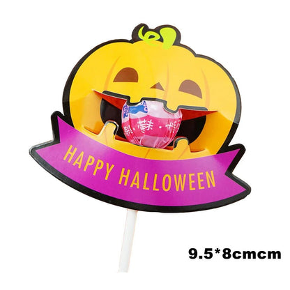 Scribble Halloween Lollipop Holders - Halloween - Candy Buckets & Holders - Scribble Snacks