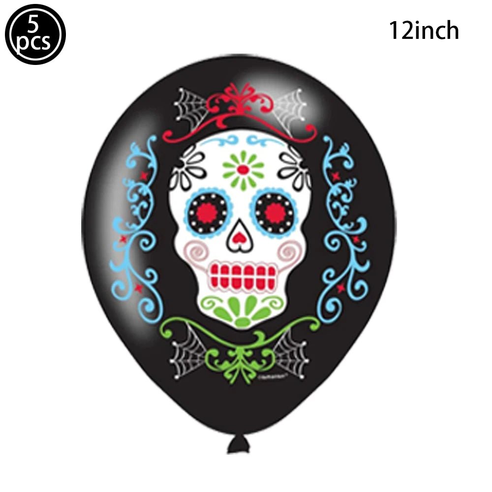 Skeleton Ever - Festive Balloons Decor - Halloween - Balloons & Garlands - Scribble Snacks