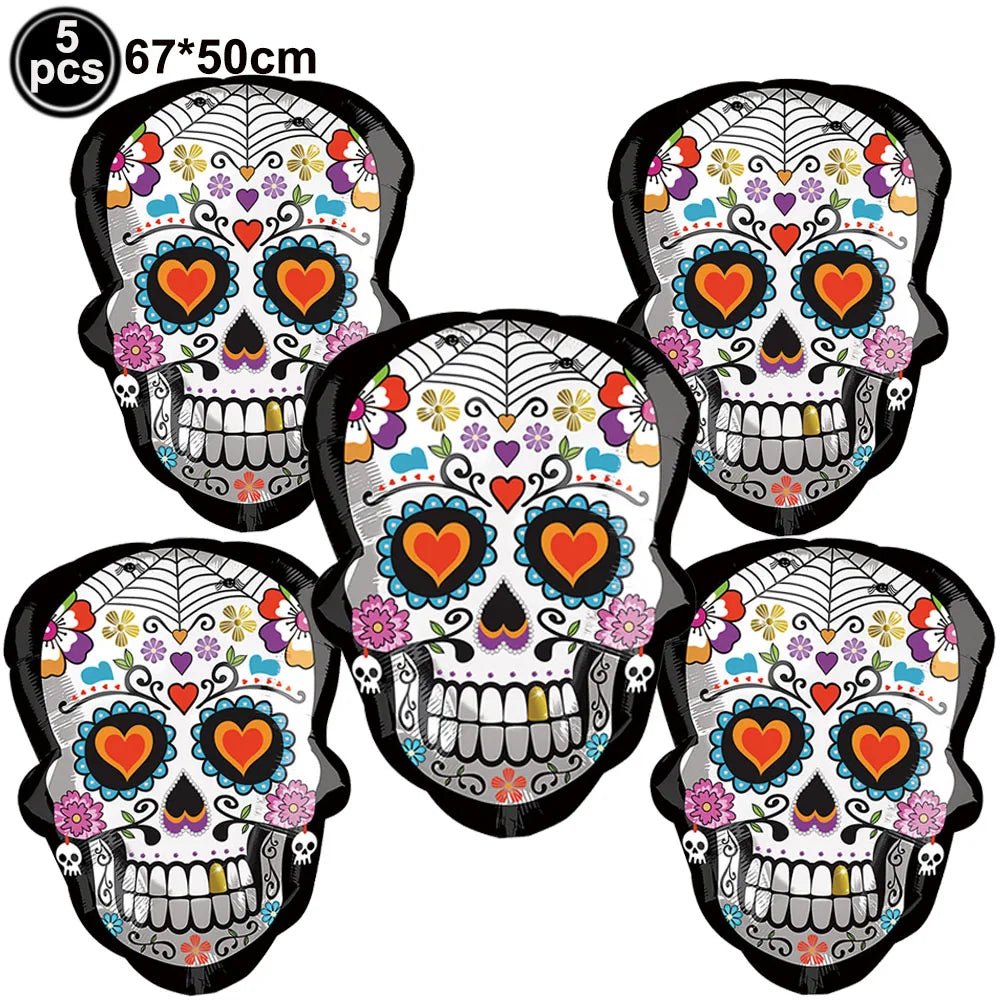 Skeleton Ever - Festive Balloons Decor - Halloween - Balloons & Garlands - Scribble Snacks