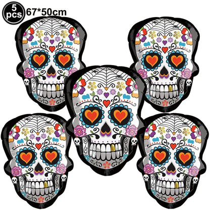 Skeleton Ever - Festive Balloons Decor - Halloween - Balloons & Garlands - Scribble Snacks