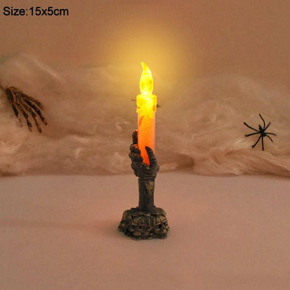 Skeleton Hands Halloween Candles - Halloween - LED Lighting & Neon Signs - Scribble Snacks