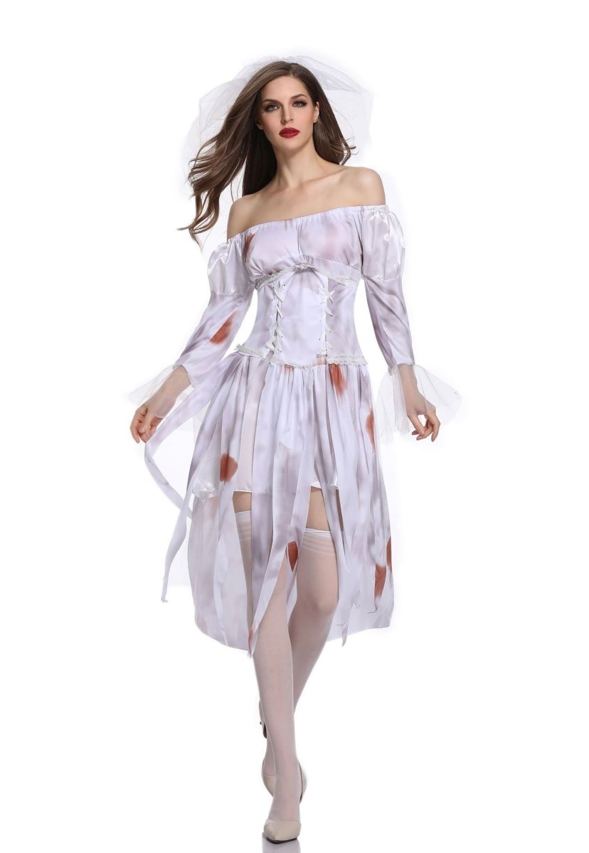 Skull Princess Dress Halloween Costume - 0 - Scribble Snacks