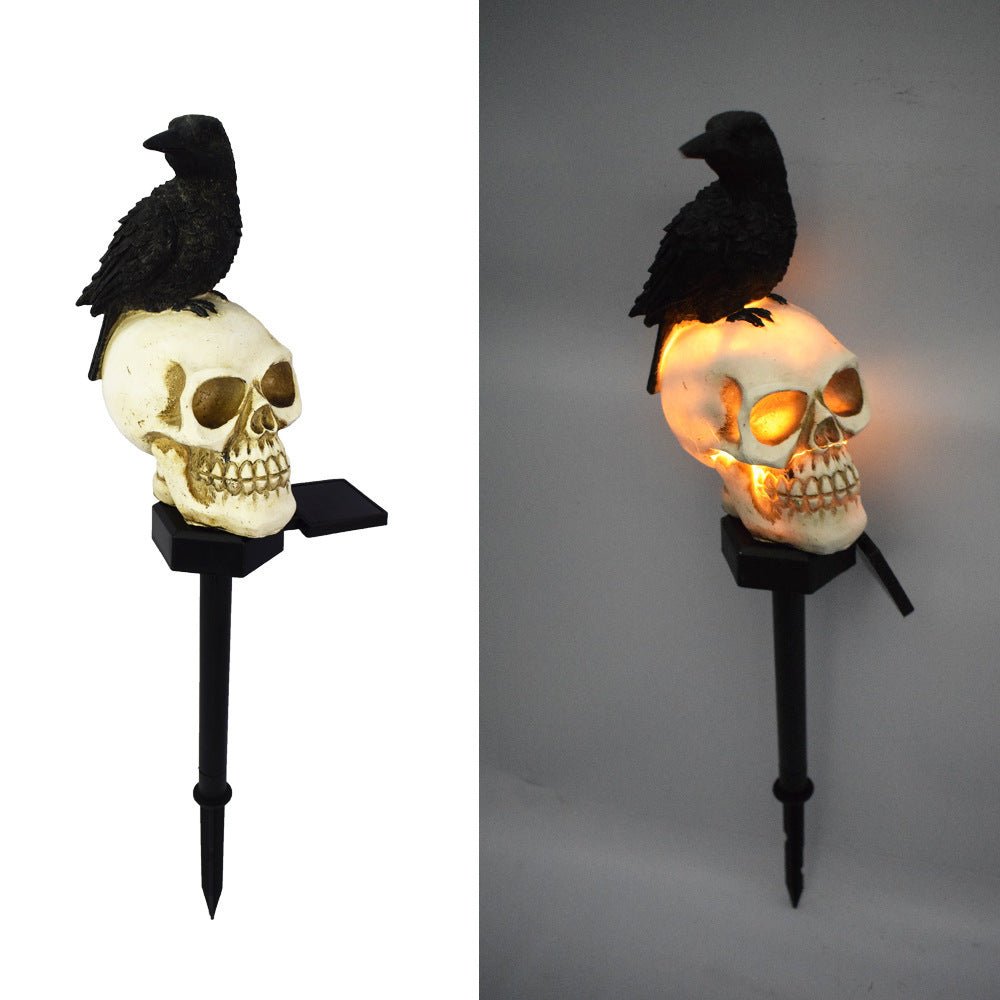 Solar Outdoor Courtyard Halloween Pumpkin Lamp - 0 - Scribble Snacks