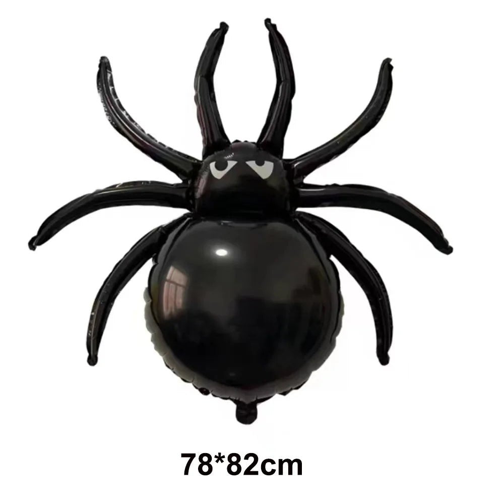 Spider Balloon Aluminum Foil Decor - Halloween - Balloons & Garlands - Scribble Snacks