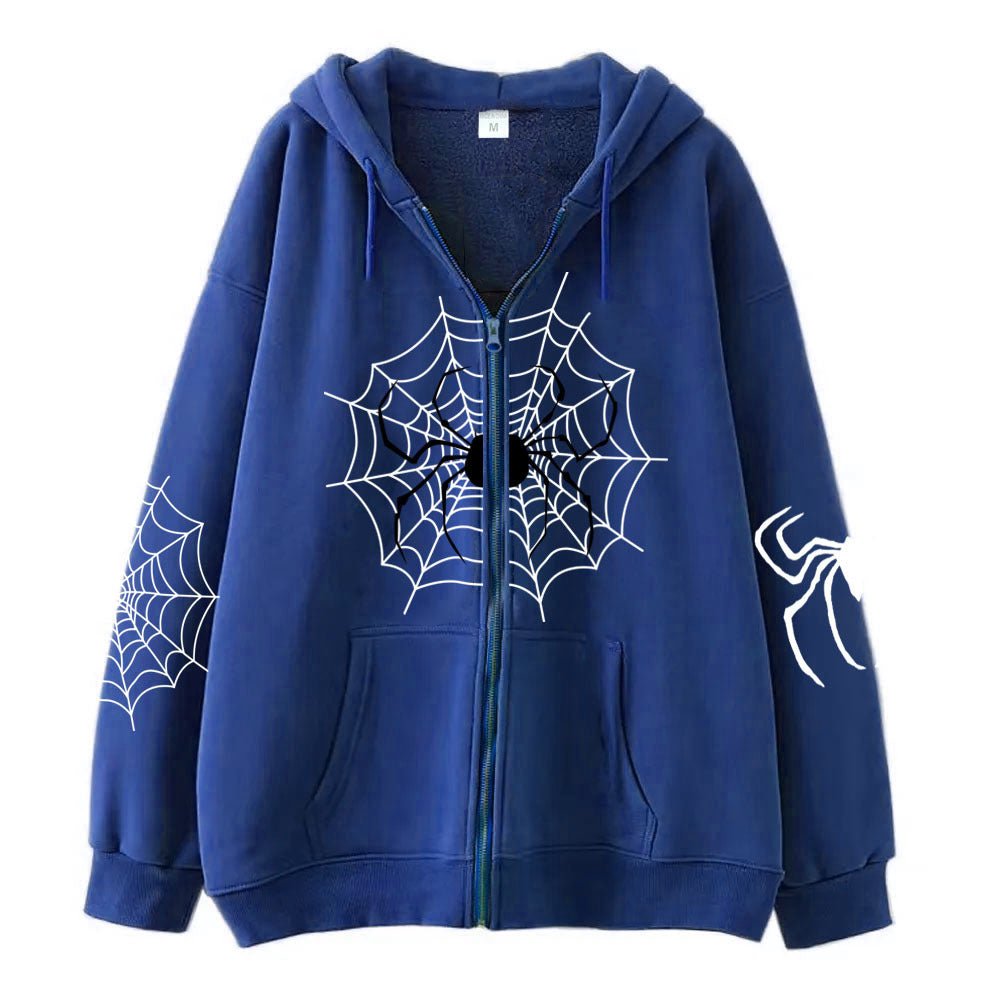 Spider Zipper Sweater Halloween Decoration - 0 - Scribble Snacks