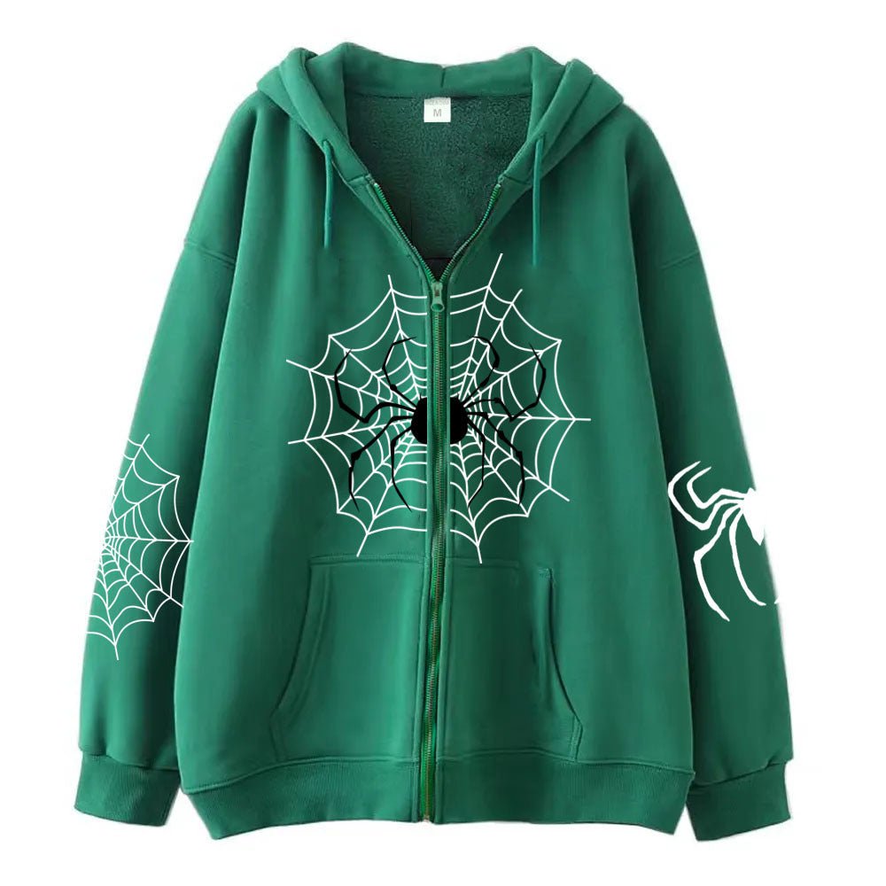 Spider Zipper Sweater Halloween Decoration - 0 - Scribble Snacks