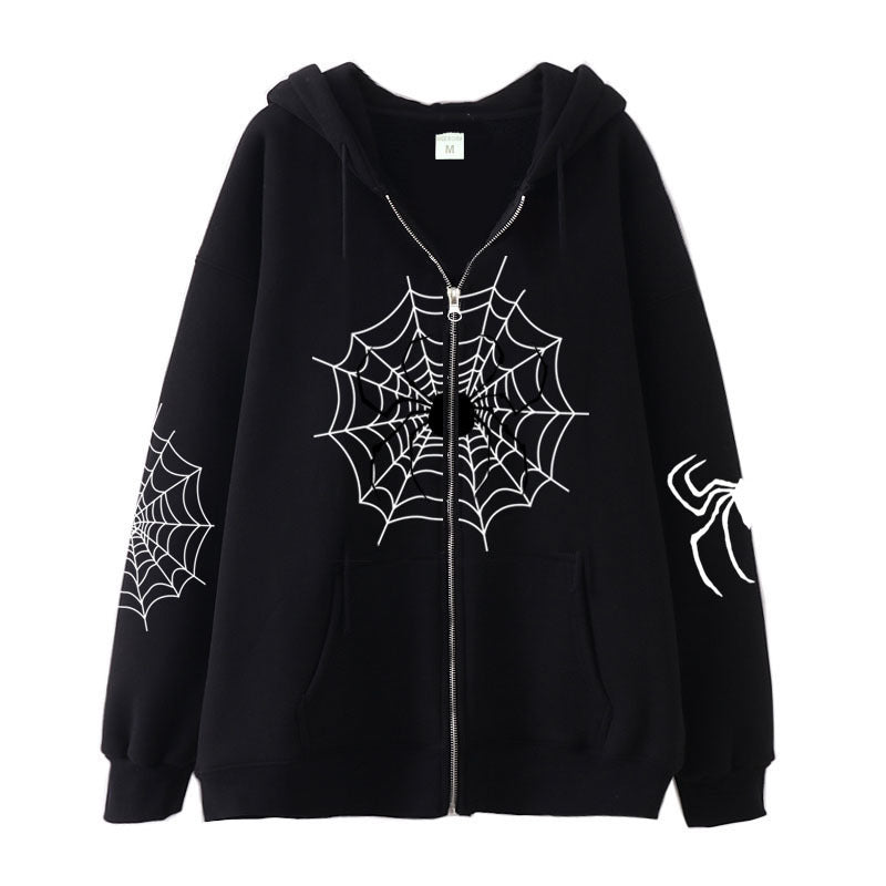 Spider Zipper Sweater Halloween Decoration - 0 - Scribble Snacks