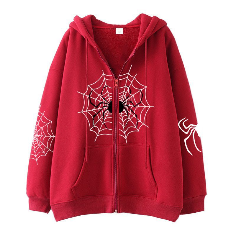 Spider Zipper Sweater Halloween Decoration - 0 - Scribble Snacks