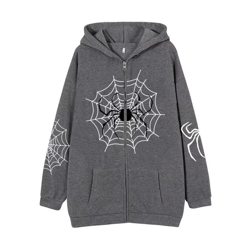 Spider Zipper Sweater Halloween Decoration - 0 - Scribble Snacks