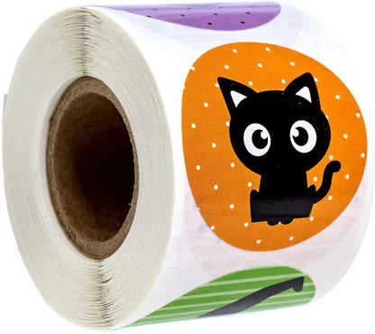 Spooky Bat Halloween Stickers - Halloween - Stickers & Labels (including Scrapbooking, Wall Decals) - Scribble Snacks