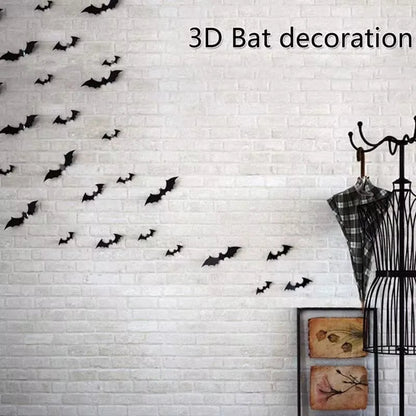 Spooky Bat Wall Stickers Décor - Halloween - Stickers & Labels (including Scrapbooking, Wall Decals) - Scribble Snacks