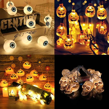 Spooky Delight LED String Lights - Halloween - LED Lighting & Neon Signs - Scribble Snacks