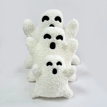 Spooky Ghost Cotton Plush Toy - Halloween - Plush Toys & Pillows - Scribble Snacks