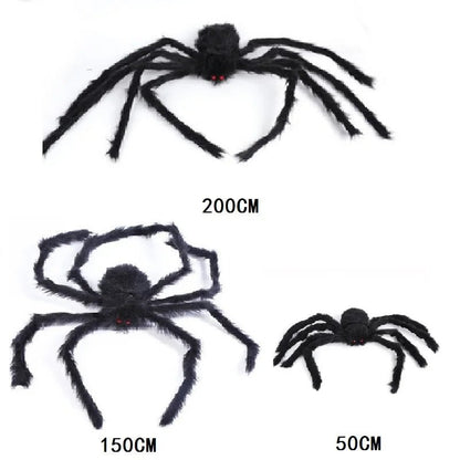 Spooky Giant Spider Halloween Prop - Halloween - Fake Spiders & Insects - Scribble Snacks